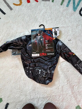Rubies Batman Boys Medium (8-10) Superhero Costume NWT